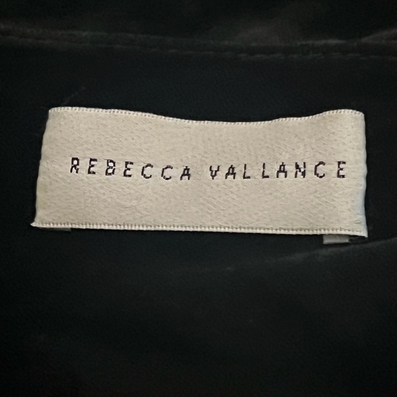 Rebecca Vallance Womens Velvet Midi Dress, Black, 8 - Picture 10 of 14